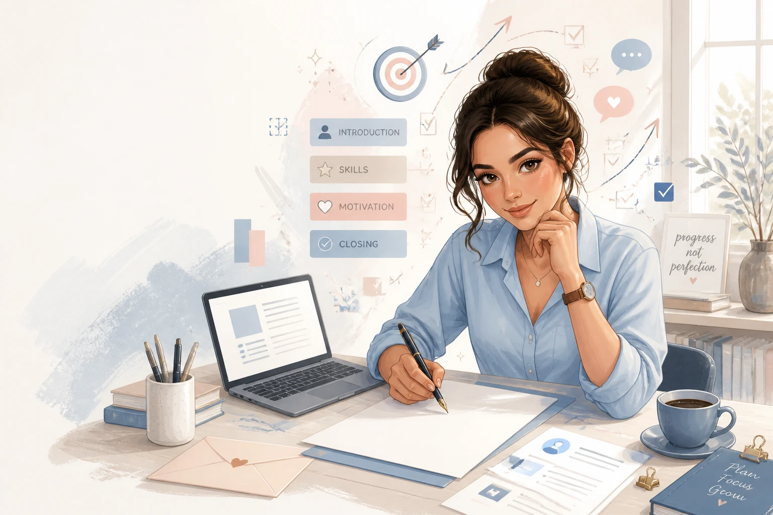 Lettre de motivation rédacteur web : exemple et structure qui convainc